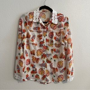 ELF SACK Vases Novelty Print Top size Medium